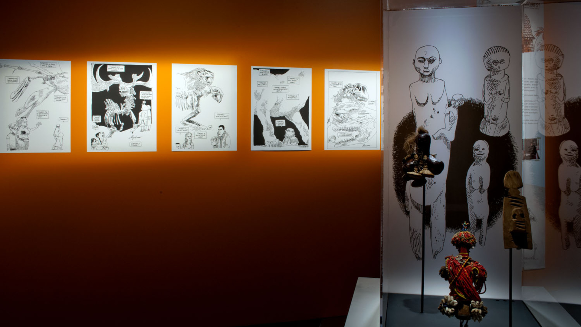 Exposition T’imagines ? Boulet au musée des Confluences